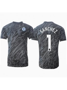 Chelsea Robert Sanchez #1 Torwart Auswärtstrikot 2024-25 Kurzarm